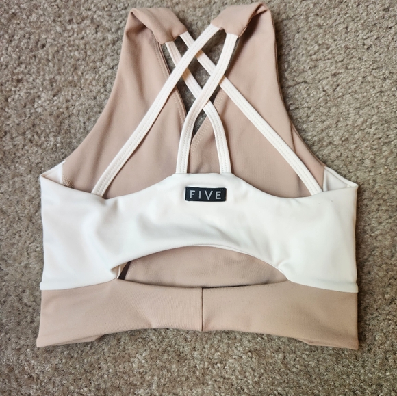 Women's Tan Wrap Bralette - Picture 3 of 4